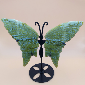 Sommerfugl Med Krystal Vinger 