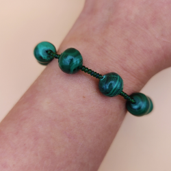 malakit Armbnd 12mm perler