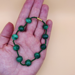 malakit Armbnd 12mm perler