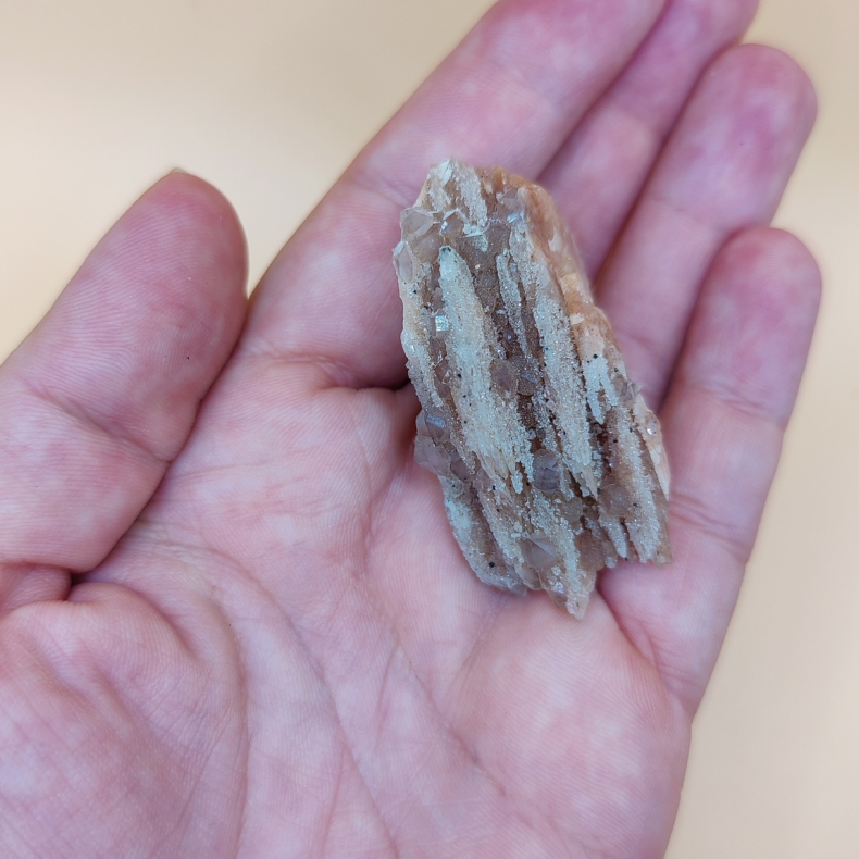 R� Baryt med Micro Kvarts