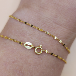 Guldbelagt Slvkde, Flad Kde