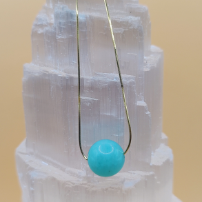 Chakra Harmoni Kollektion, Amazonit Gem Perle