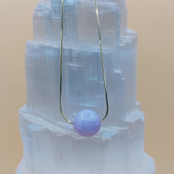 Chakra Harmoni Kollektion, Kunzit Gem Perle 