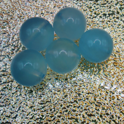 Chakra Harmoni Kollektion, Akvamarin Gem Perle