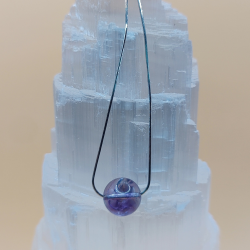 Chakra Harmoni Kollektion, Ametyst Gem Perle