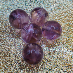 Chakra Harmoni Kollektion, Ametyst Gem Perle