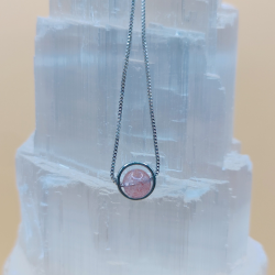 Slvkde med Jordbr Kvarts Kugle