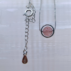 Slvkde med Jordbr Kvarts Kugle