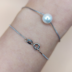 Slvkde med Perle 925