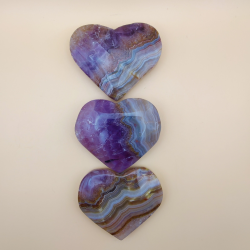 Ametyst Agat Hjerte