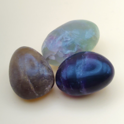 Fluorit Regnbue lommesten