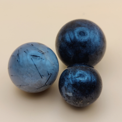 Sort Rutil Kvarts Kugler