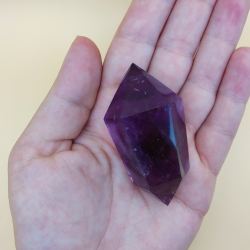 Ametyst Dobbelt Termineret Spids 