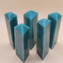 Grn Aventurin Trekant Trn