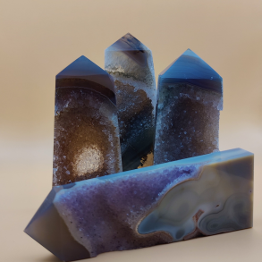 Gr� Agat Druzy T�rn