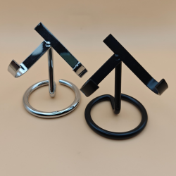 Holder til Hjerte og Palm, i Guld, Slv og Sort