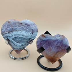 Holder til Hjerte og Palm, i Guld, Slv og Sort