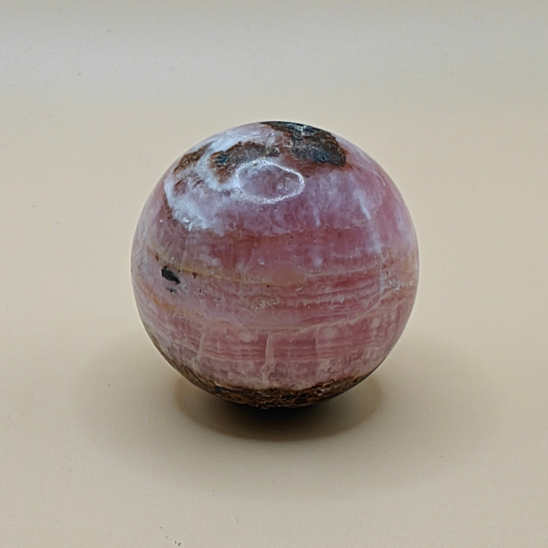 Pink Aragonit Kugle
