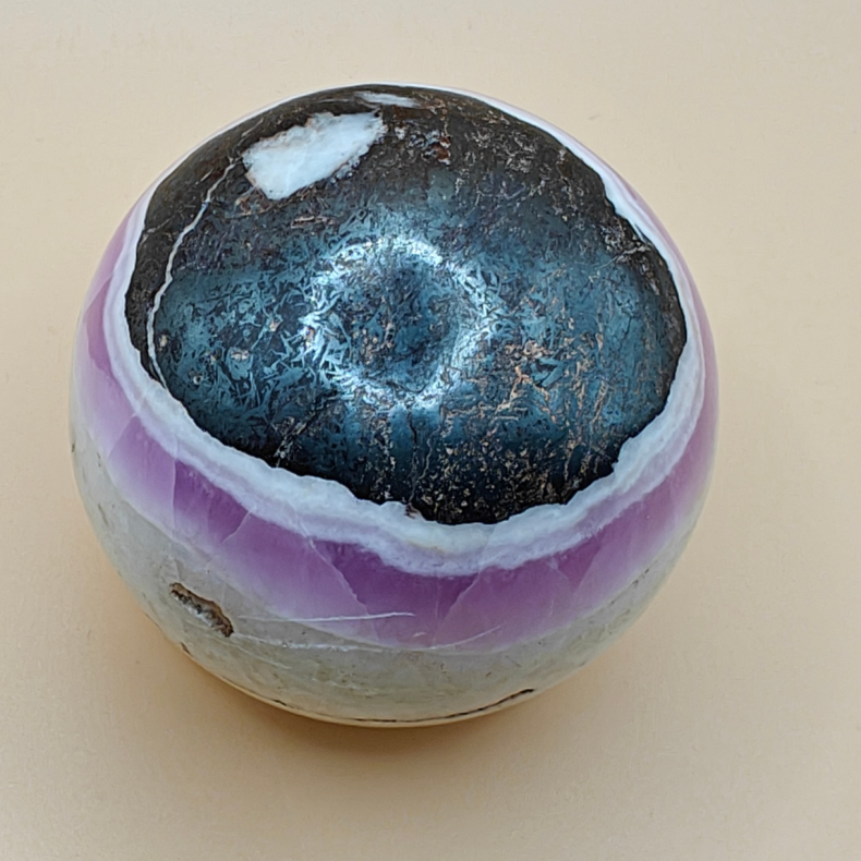 Pink Aragonit Kugle