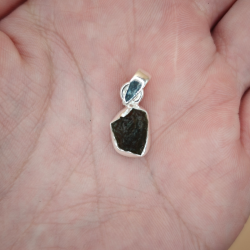 Moldavit Vedh�ng i s�lv