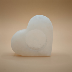 Satin Spar Hjerte Lysestage