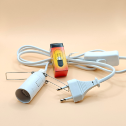 Satin Spar Lampe 25-30 cm