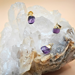 Ametyst Vedhng fra Brasilien