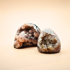 Pink Ametyst med skret base