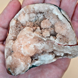 Pink Ametyst med skret base