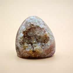 Pink Ametyst med skret base