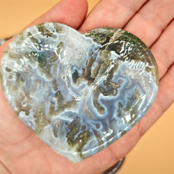 Moss Agat Hjerte Skle