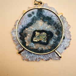 Ametyst Stalaktit Vedhng