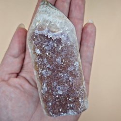 Uruguay&#8239;Ametyst&#8239;Trne med Agatbagside