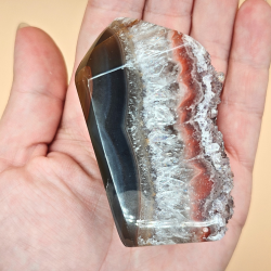 Uruguay&#8239;Ametyst&#8239;Trne med Agatbagside