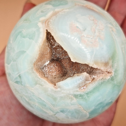 caribisk calcit kugle