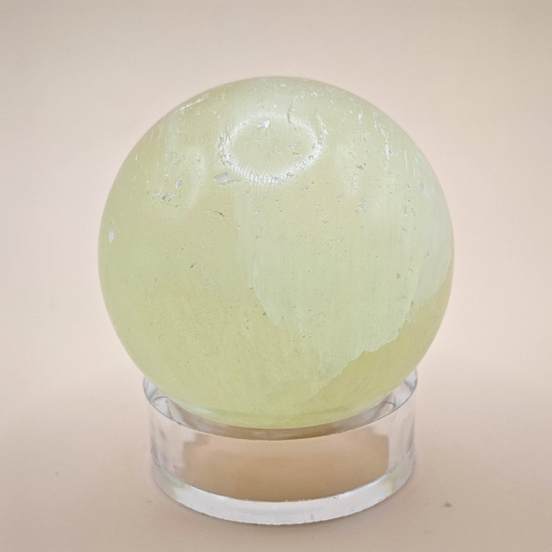 Lemon Calcit Kugle