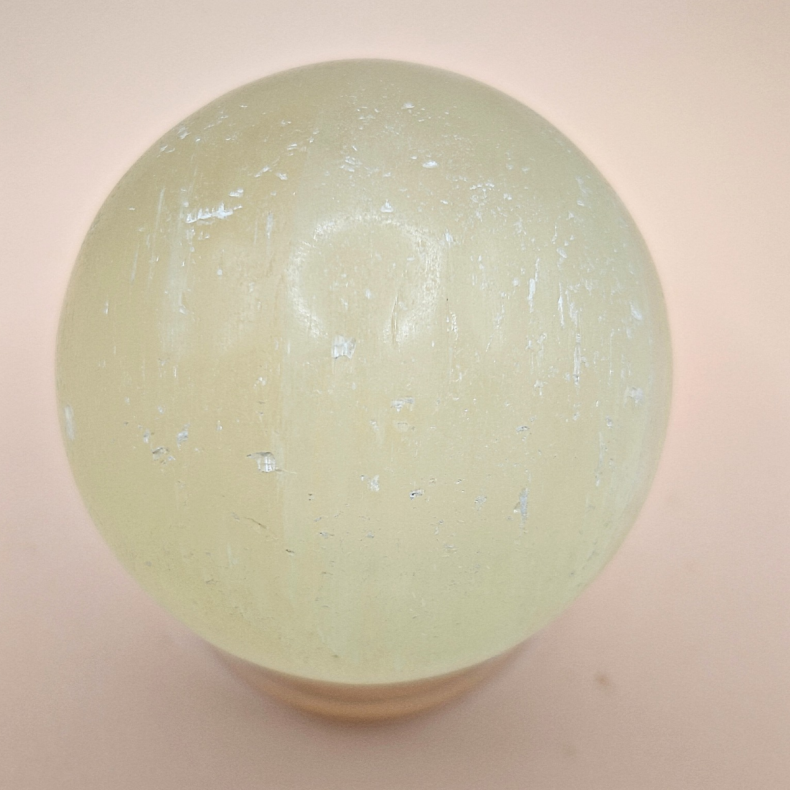 Lemon Calcit Kugle