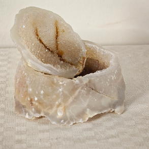 Agat Geode- Stort Smykkeskrin