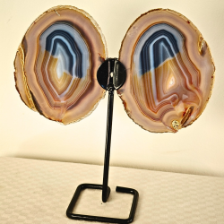 Agat Sommerfugl p stander