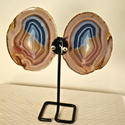 Agat Sommerfugl p stander