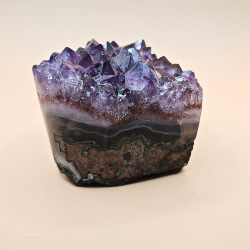 Ametyst klynge hjerter fra Brasilien