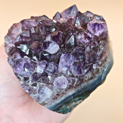 Ametyst klynge hjerter fra Brasilien