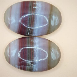 Pink Stribet Onyx Palm