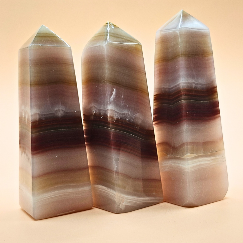 Pink Stribet Onyx t�rn