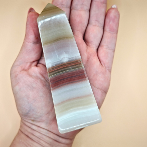 Pink Stribet Onyx trn