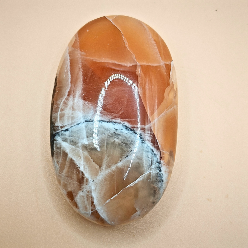 Honning Calcit Palm