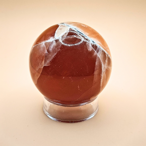 Honning Calcit Kugle