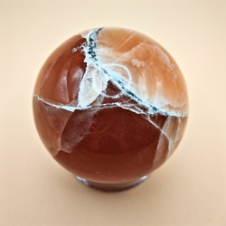 Honning Calcit Kugle