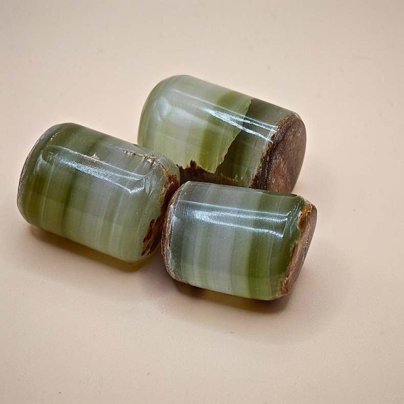 Grn Onyx Lommesten 