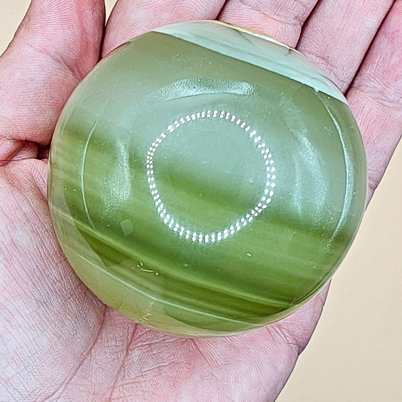 Gr�n Onyx Kugle